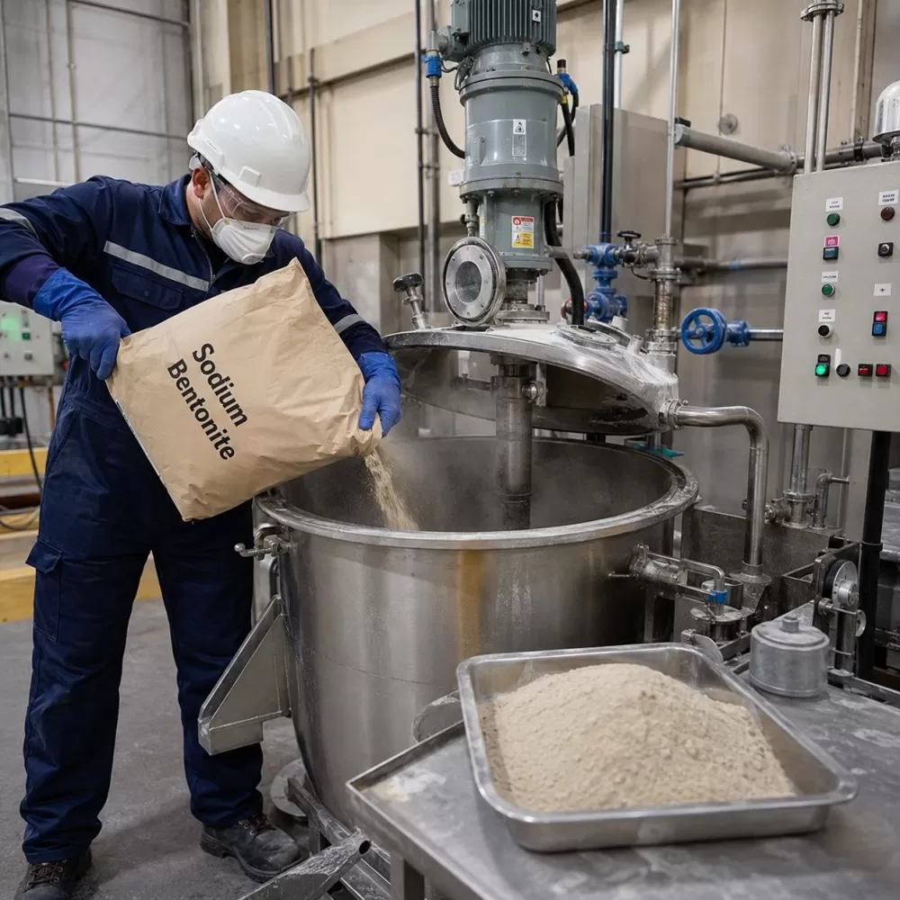 sodium bentonite powder