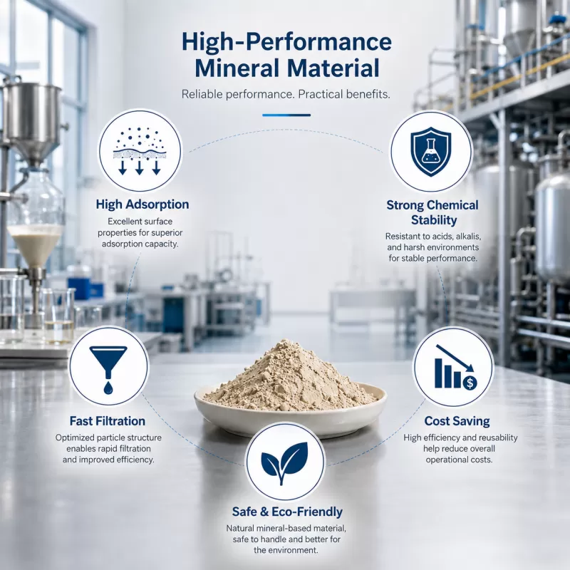 Product advantages of activated clay