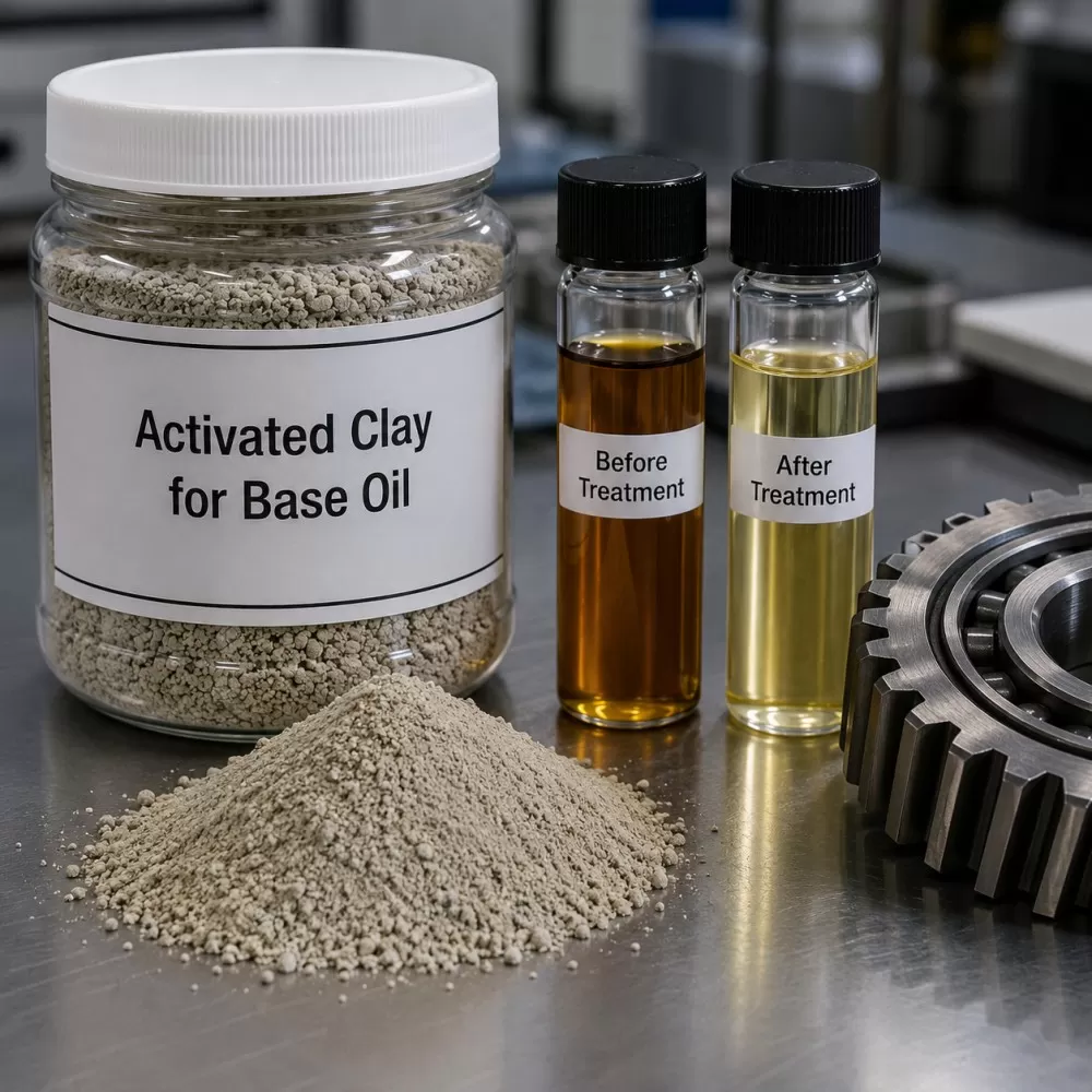 activated clay for Base oil