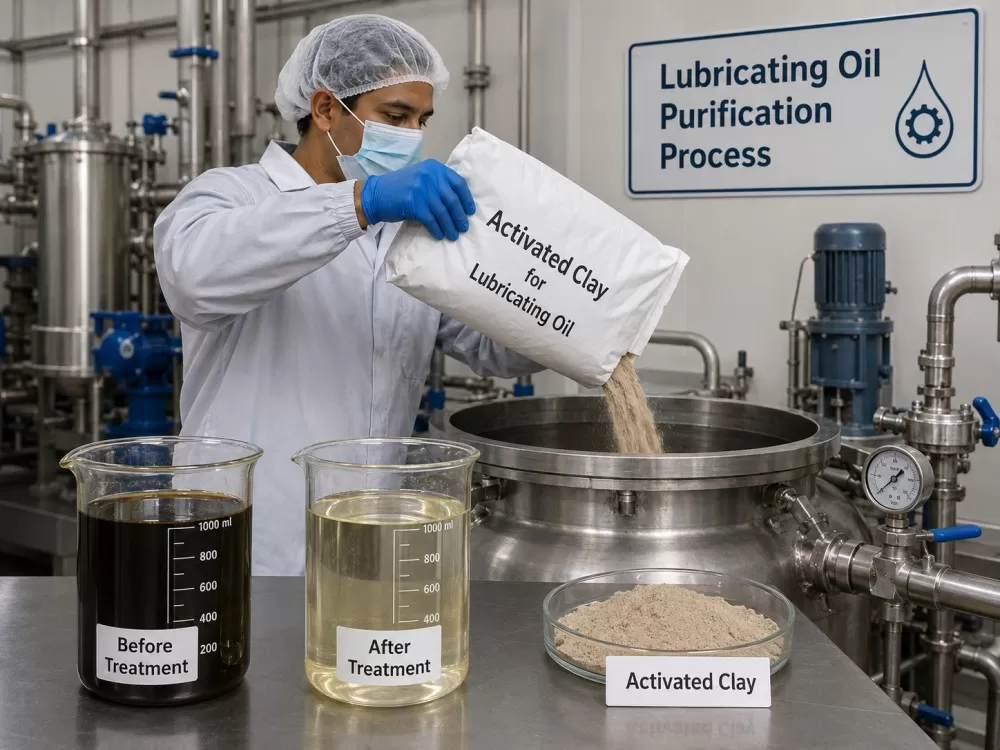activated clay for Lubricating oil