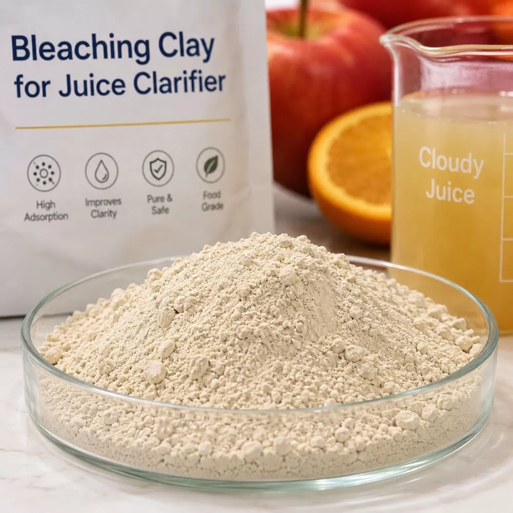 Bleaching Clay for Juice Clarification