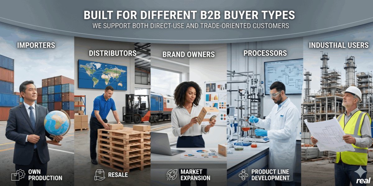 Built for different B2B buyer types